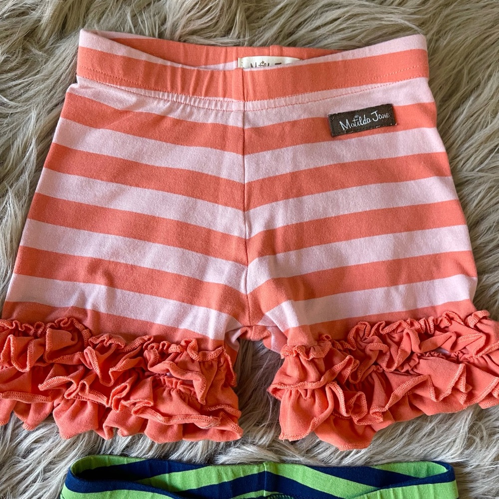 🚫SOLD🚫Matilda Jane 2 Ruffle Shorts - Picture 2 of 4